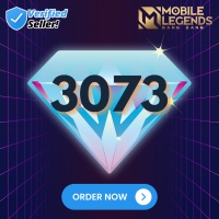 [Instant MLBB] Mobile Legends 3073 Diamonds (IDN❌, MY❌, SG❌, PH❌,RU❌)