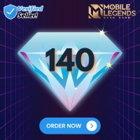 [Instant MLBB] Mobile Legends 140 Diamonds (EVENT 100 CLEAR) (IDN❌, MY❌, SG❌, PH❌,RU❌)
