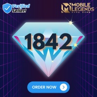 [Instant MLBB] Mobile Legends 1842 Diamonds (IDN❌, MY❌, SG❌, PH❌,RU❌)