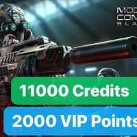 ⚡Fast 2 mins Done⚡Modern Combat 5: Blackout-⭐11000Credits+2000VIP Points⭐-Via UID All Platforms