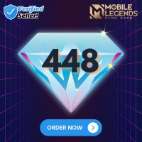 [Instant MLBB] Mobile Legends 448 Diamonds (IDN❌, MY❌, SG❌, PH❌,RU❌)