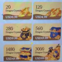 AFK Journey TOP UP 120 Dragon Crystals VIA LOGIN $5