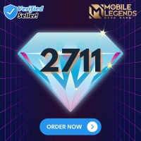 [Instant MLBB] Mobile Legends 2711 Diamonds (IDN❌, MY❌, SG❌, PH❌,RU❌)