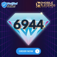 [Instant MLBB] Mobile Legends 6944 Diamonds (IDN❌, MY❌, SG❌, PH❌,RU❌)