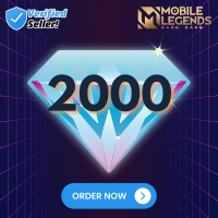 [Instant MLBB] Mobile Legends 2000 Diamonds (EVENT 1750 CLEAR) (IDN❌, MY❌, SG❌, PH❌,RU❌)