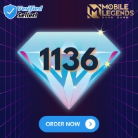 [Instant MLBB] Mobile Legends 1136 Diamonds (Event 1000 CLEAR) (IDN❌, MY❌, SG❌, PH❌,RU❌)