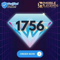 [Instant MLBB] Mobile Legends 1756 Diamonds (IDN❌, MY❌, SG❌, PH❌,RU❌)