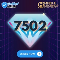 [Instant MLBB] Mobile Legends 7502 Diamonds (IDN❌, MY❌, SG❌, PH❌,RU❌)