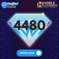 [Instant MLBB] Mobile Legends 4480 Diamonds (IDN❌, MY❌, SG❌, PH❌,RU❌)