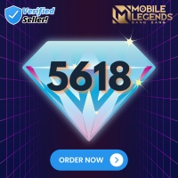 [Instant MLBB] Mobile Legends 5618 Diamonds (IDN❌, MY❌, SG❌, PH❌,RU❌)