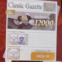AFK Journey TOP UP   Classic Gazette  VIA LOGIN $5