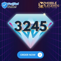[Instant MLBB] Mobile Legends 3245 Diamonds (IDN❌, MY❌, SG❌, PH❌,RU❌)