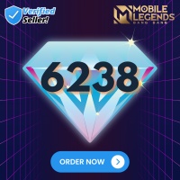 [Instant MLBB] Mobile Legends 6238 Diamonds (IDN❌, MY❌, SG❌, PH❌,RU❌)