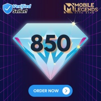 [Instant MLBB] Mobile Legends 850 Diamonds (IDN❌, MY❌, SG❌, PH❌,RU❌)