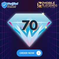 [Instant MLBB] Mobile Legends 70 Diamonds GLOBAL (INDO❌,MY❌,SG❌)