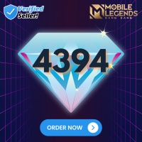[Instant MLBB] Mobile Legends 4394 Diamonds (IDN❌, MY❌, SG❌, PH❌,RU❌)