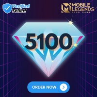 [Instant MLBB] Mobile Legends 5100 Diamonds (IDN❌, MY❌, SG❌, PH❌,RU❌)