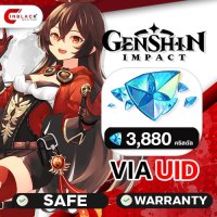 Genshin Impact (GL) - 3880 Crystals Shards Top up UID by Inblackm open 24 hr.