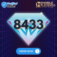 [Instant MLBB] Mobile Legends 8433 Diamonds (IDN❌, MY❌, SG❌, PH❌,RU❌)