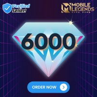 [Instant MLBB] Mobile Legends 6000 Diamonds (IDN❌, MY❌, SG❌, PH❌,RU❌)