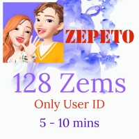 Fast Recharge 128 ZEMS  ZEPETO (Only User Zepeto ID needed)
