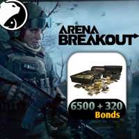 Arena Breakout ✅FAST DELIVERY✅ 6500 + 320 Bonds Via : UID