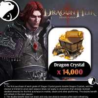 Dragonheir: Silent Gods ✅FAST DELIVERY✅ 14000 Dragon Crystal  VIA : Player ID