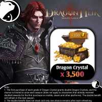 Dragonheir: Silent Gods ✅FAST DELIVERY✅ 3500 Dragon Crystal  VIA : Player ID