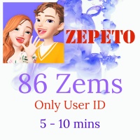 Fast Recharge 86 (58+28) ZEMS ZEPETO (Only User Zepeto ID needed)