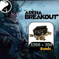 Arena Breakout ✅FAST DELIVERY✅ 3200 + 200 Bonds Via : UID