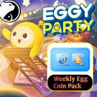 Eggy Party  ✅FAST DELIVERY ✅Weekly Egg Coin Pack (Max 1x / Month) - Via UID  (GLOBAL)