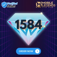 [Instant MLBB] Mobile Legends 1584 Diamonds (IDN❌, MY❌, SG❌, PH❌,RU❌)