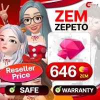 Zepeto - 646 Zem (323 X 2 Zem )via UID by Inblackm open 24 hr.