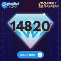 [Instant MLBB] Mobile Legends 14820 Diamonds (IDN❌, MY❌, SG❌, PH❌,RU❌)
