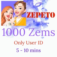 Fast Recharge 1,000 ZEMS ZEPETO (Only User Zepeto ID needed)
