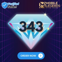 [Instant MLBB] Mobile Legends 343 Diamonds (IDN❌, MY❌, SG❌, PH❌,RU❌)