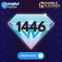 [Instant MLBB] Mobile Legends 1446 Diamonds (IDN❌, MY❌, SG❌, PH❌,RU❌)