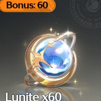 Wuthering Waves - 60 Lunite (LOGIN METHOD) **Need Account & Password to login**