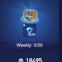 Whiteout Survival   Topup 18495  Frost Star + 9250 Gems
