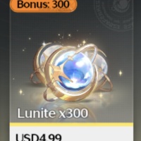 Top up 300+30 Lunites 100% completely reliable(Login required)