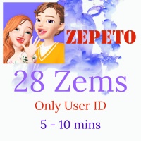 Fast Recharge 28 ZEMS ZEPETO (Only User Zepeto ID needed)