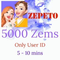 Fast Recharge 5,000 ZEMS ZEPETO (Only User Zepeto ID needed)