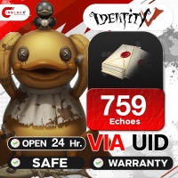 Identity V (GL)- 759 Echoes 9.99$ Top up UID by Inblackm open 24 hr.