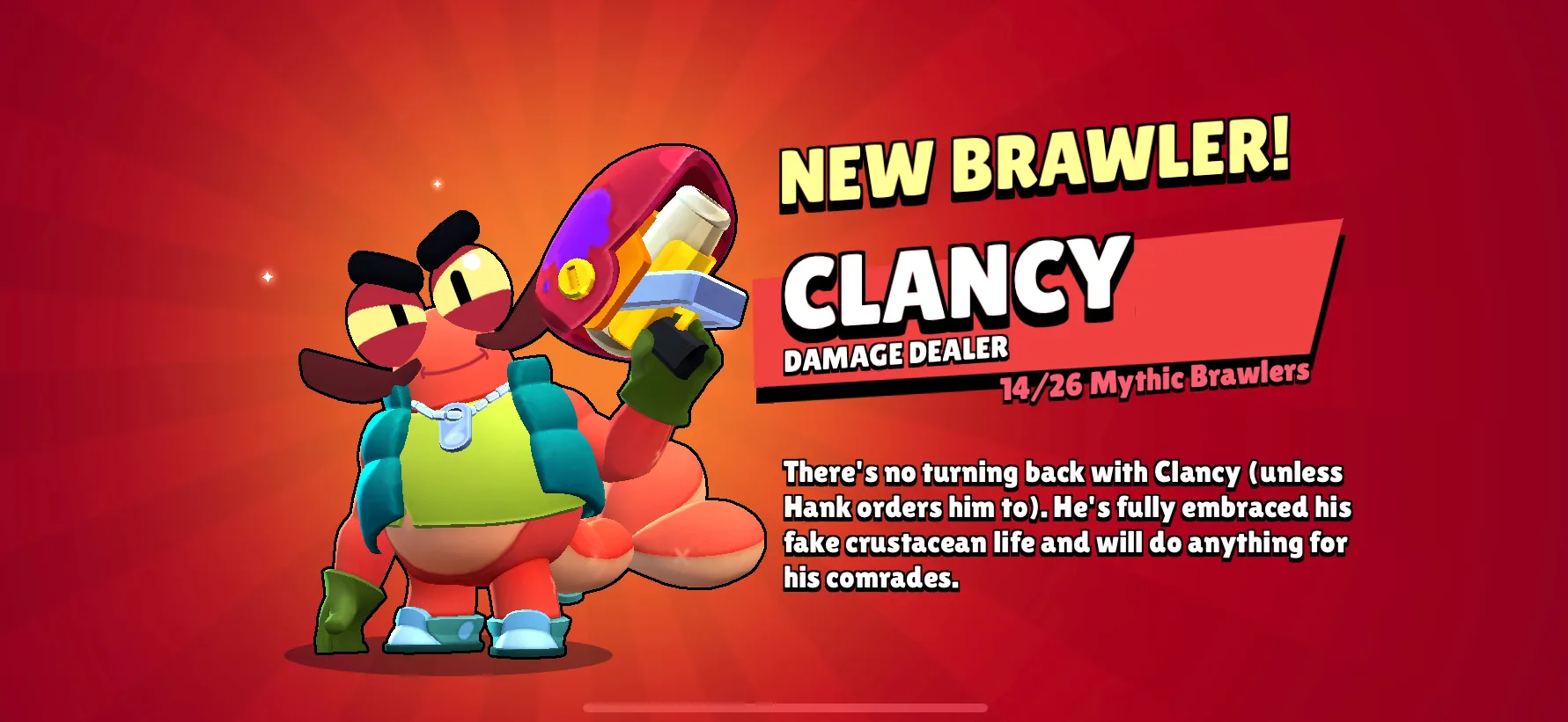 Brawl Stars - Clancy Value Pack (LOGIN METHOD) **Need Email & Verification  Code to login** | Brawl Stars | KALEOZ