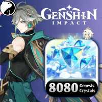 [INSTANT] Genshin Impact ✅ FAST DELIVERY✅6480+1600 : 8080 Genesis Crystal - Via : UID