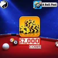 8 Ball Pool ✅ FAST DELIVERY ✅ 52000 Coin ( Unique ID )