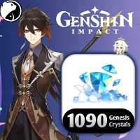 [INSTANT] Genshin Impact ✅ FAST DELIVERY✅980+110 :1090 Genesis Crystal - Via : UID