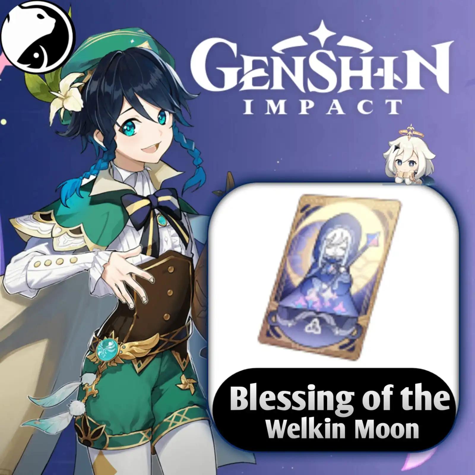 INSTANT] Genshin Impact ✓ FAST DELIVERY✓Blessing of the Welkin Moon Via :  UID | Genshin Impact | KALEOZ