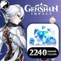 [INSTANT] Genshin Impact ✅ FAST DELIVERY✅ 1980+260 : 2240 Genesis Crystal - Via : UID