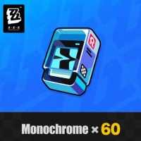 Zenless Zone Zero Top Up 60 Monochrome ✅ Only need UID and Server